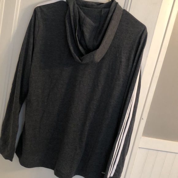 Adidas Long Sleeve hooded tee - Picture 2 of 3